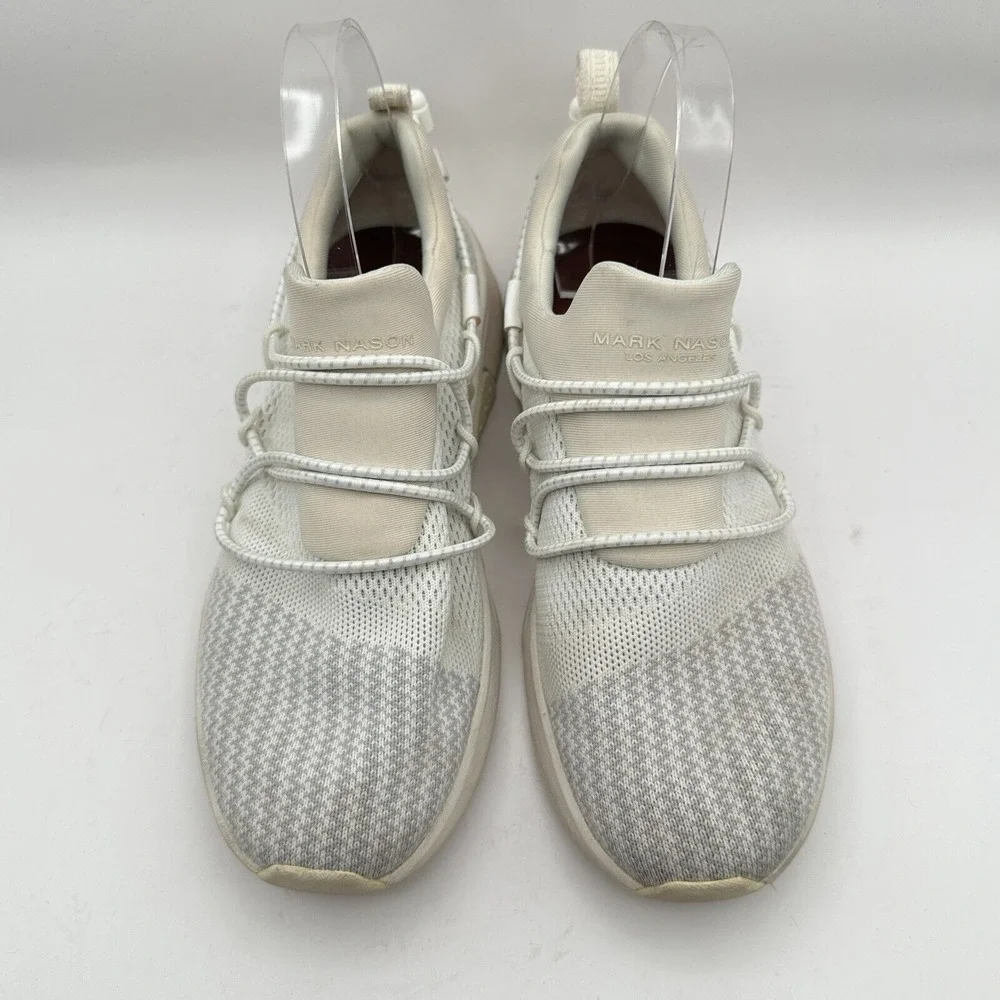 Mark Nason Los Angeles Sneakers Shoes Womens 7 White Athletic Gym Athleisure‎